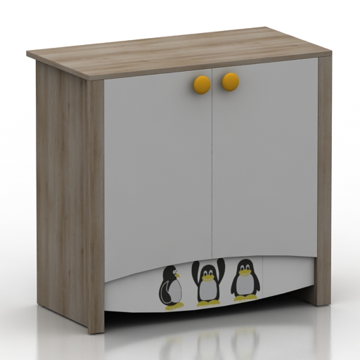 locker 2 3D Model Preview #b10105ad