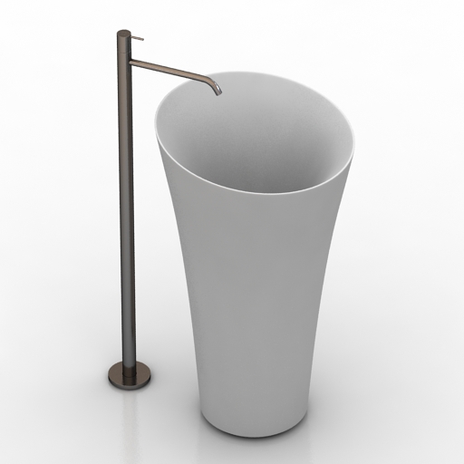 Sink 3D model large preview