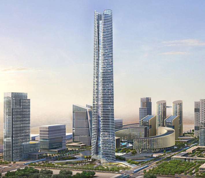 Iconic Tower by Dar al-Handasah Shair & Partners, Cairo, Egypt