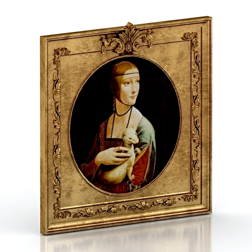 picture frame 1 3D Model Preview #096a5c76