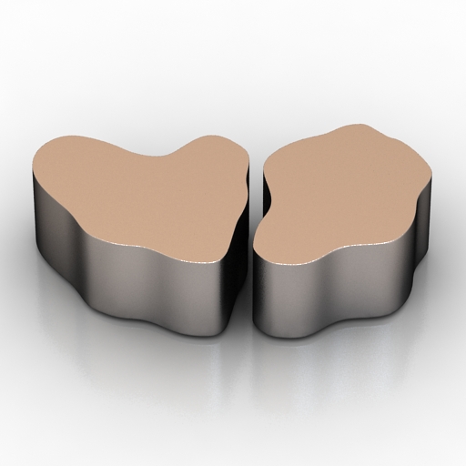 table bronzeforms 4 coffee table 3D Model Preview #14961c7e
