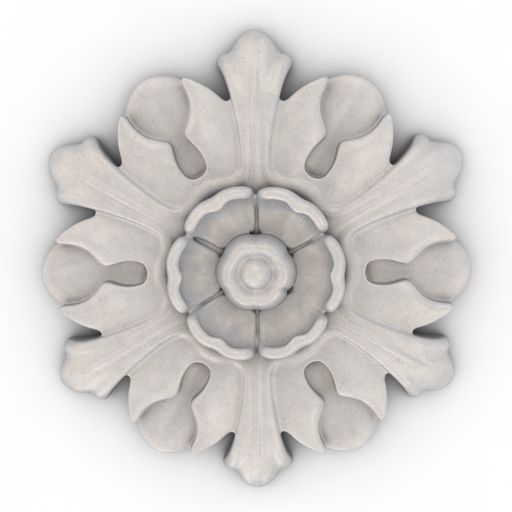 rosette orac decor r12 3D Model Preview #fa7b0f44