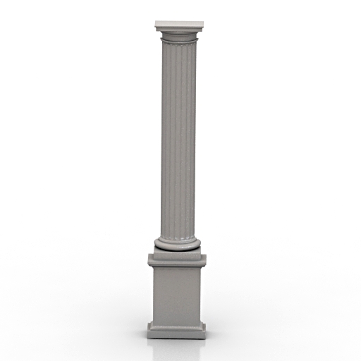 Column 3D model large preview