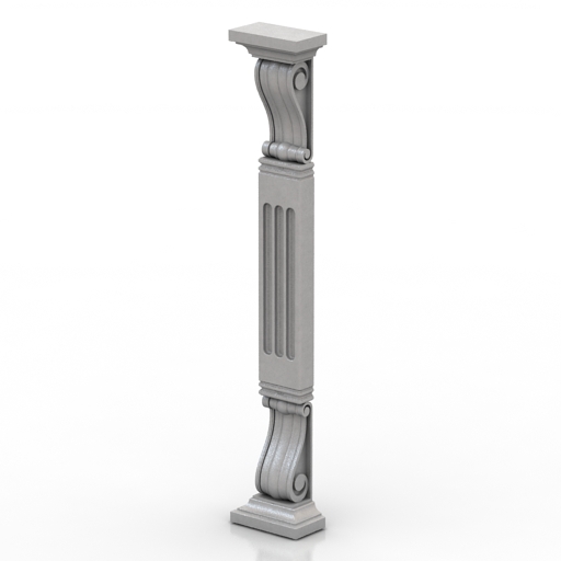 decor plaster molding 3D Model Preview #88e06151