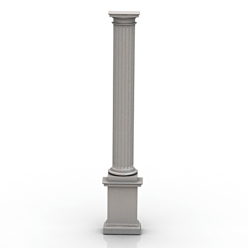 Column 3D model large preview