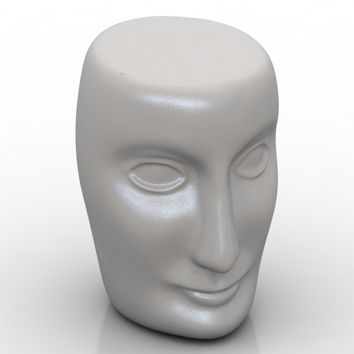seat face stool 3D Model Preview #8f4a5383