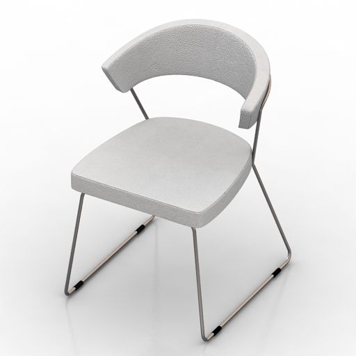 chair calligaris icon dining chair 3D Model Preview #c0904cce