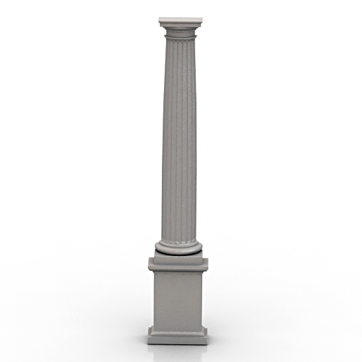 Column 3D model large preview