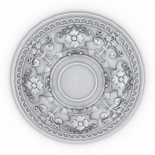 rosette orac decor r38 3D Model Preview #20428618