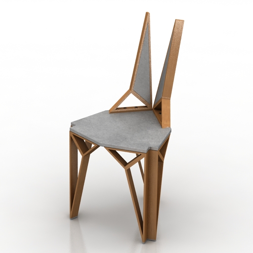 chair alterego 3D Model Preview #a4905588