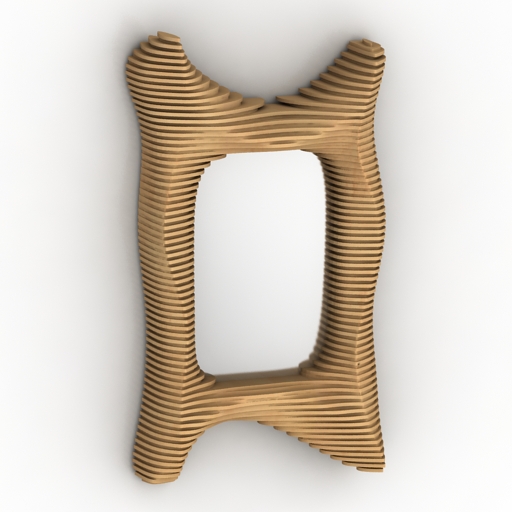 Mirror 3D model large preview