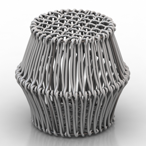 Table 3D model large preview