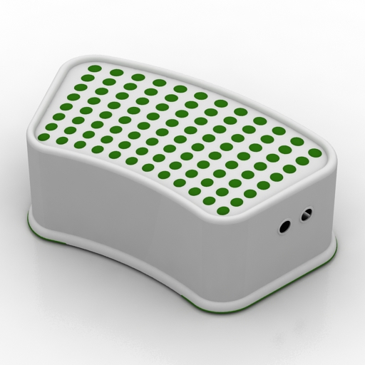 seat ikea forsiktig childrens stool 3D Model Preview #5a93c28f