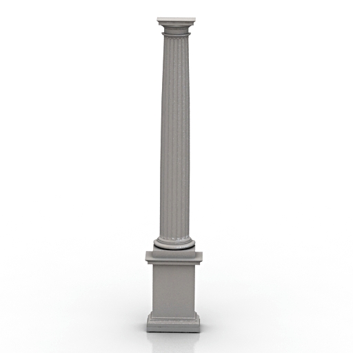 Column 3D model large preview