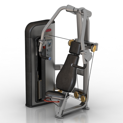Gym 3D model large preview