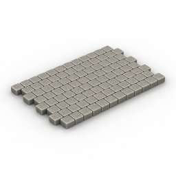 3D Paving stone preview