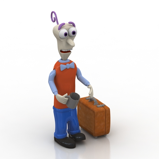 toy tomy inside out 3D Model Preview #eb410f8a
