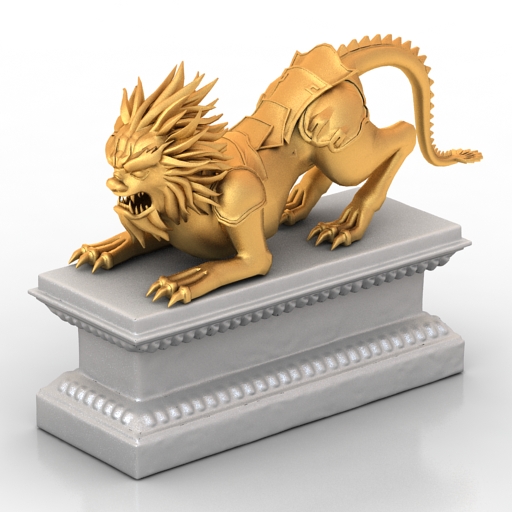 Sculpture 3D model large preview