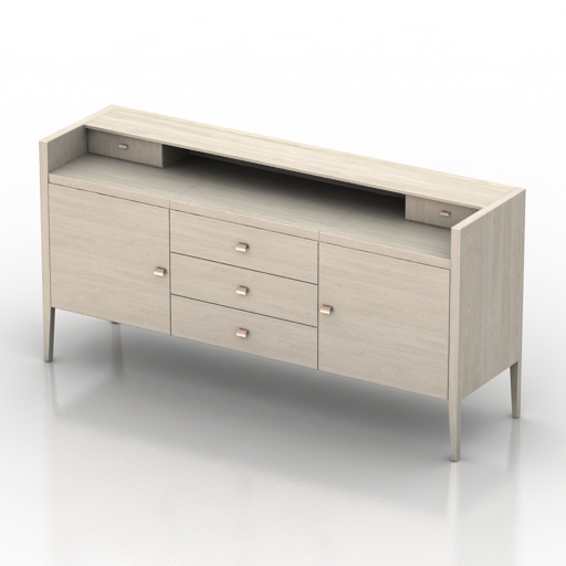 locker mediolan selva commode waldorf 3D Model Preview #82697957