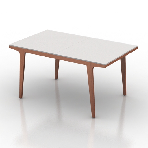 Table 3D model large preview