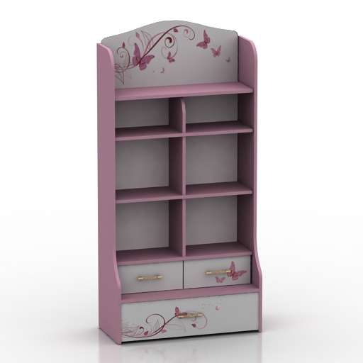 locker 3 3D Model Preview #2c144ea6