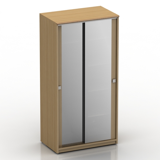 wardrobe mirror 3D Model Preview #895912a2