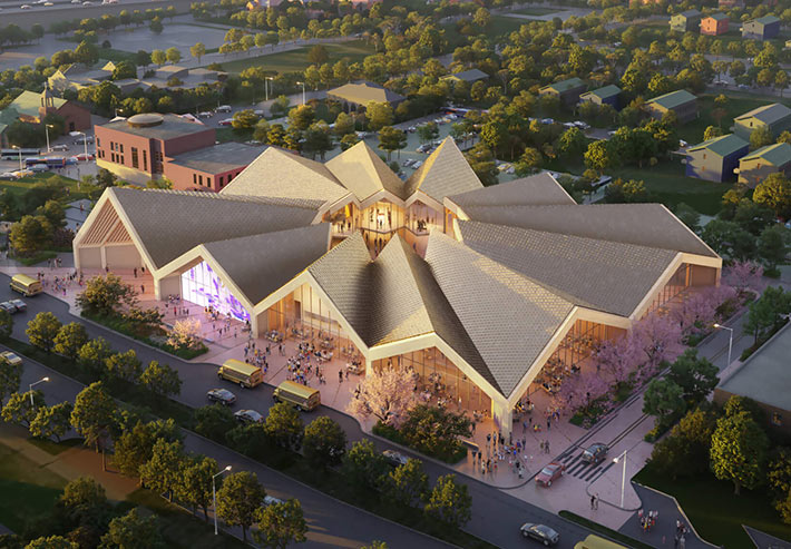 National Juneteenth Museum by BIG, Fort Worth, TX, USA