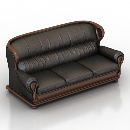 Sofa 3D model large preview