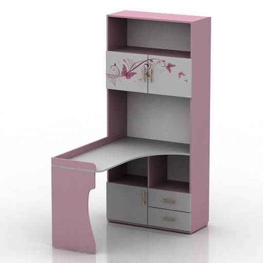 locker 6 3D Model Preview #f38440de