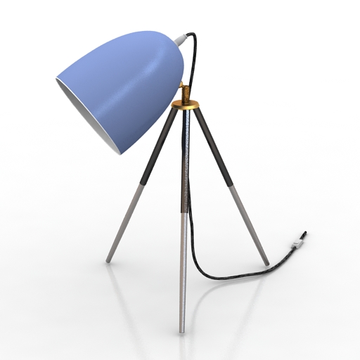 torchere eglo 74538 floor lamp 3D Model Preview #ee38d6c0