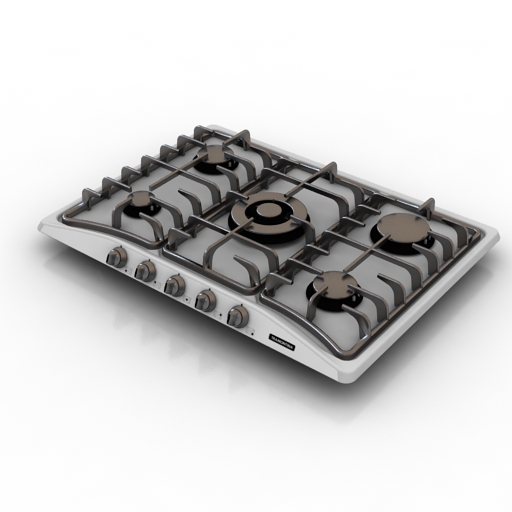 Stovetop 3D model large preview