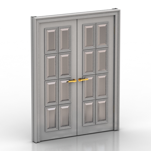 door 2 3D Model Preview #e9a80134