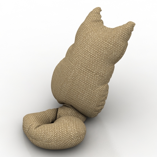 Pillow 3D model large preview