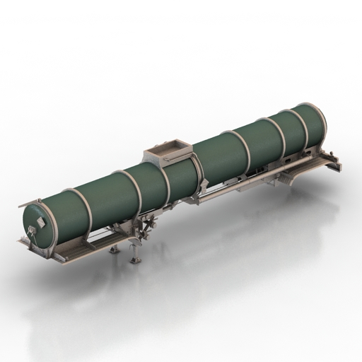 Container 3D model large preview