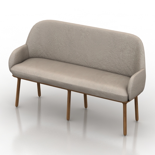 Sofa 3D model large preview