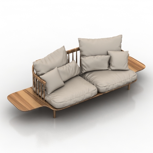 sofa 2 3D Model Preview #00080056
