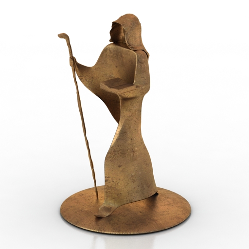 figurine sahab 3D Model Preview #940efc72
