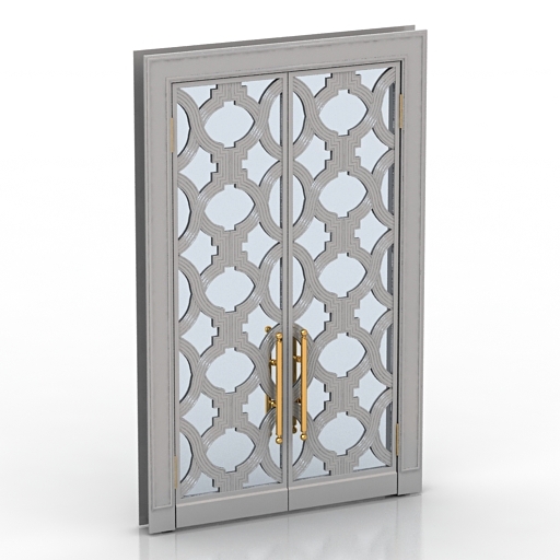 Door 3D model large preview
