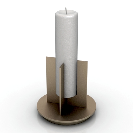 candle small 3D Model Preview #7d268153