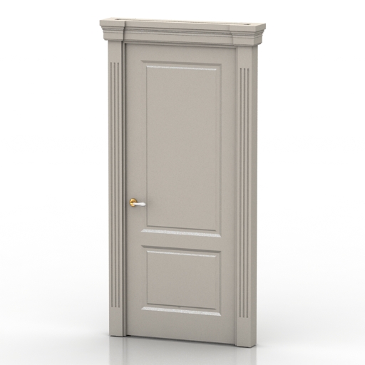 Door 3D model large preview