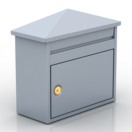 Letterbox 3D model large preview