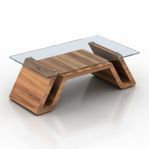 Table 3D model large preview