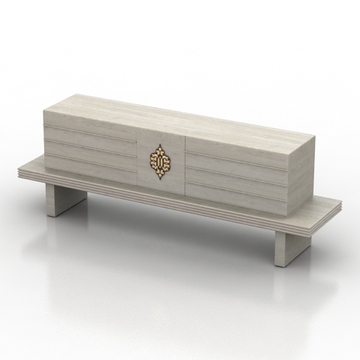 locker deniz tunc cabinet commode 3D Model Preview #e101fef1
