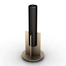 3D Candle preview