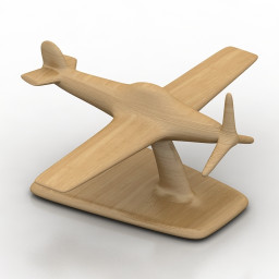 3D Airplane preview