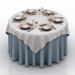 3D Tableware preview