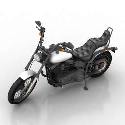 3D Motorcycle preview