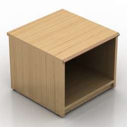 3D Nightstand preview