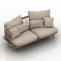 3D Sofa preview