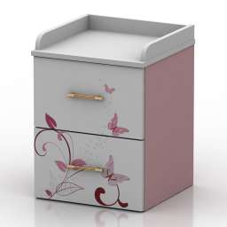 3D Nightstand preview